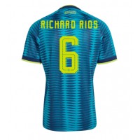 Billiga Colombia Richard Rios #6 Borta fotbollskläder VM 2026 Kortärmad
